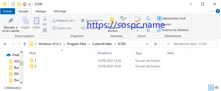 Custom Folder : personnalisez facilement vos dossiers