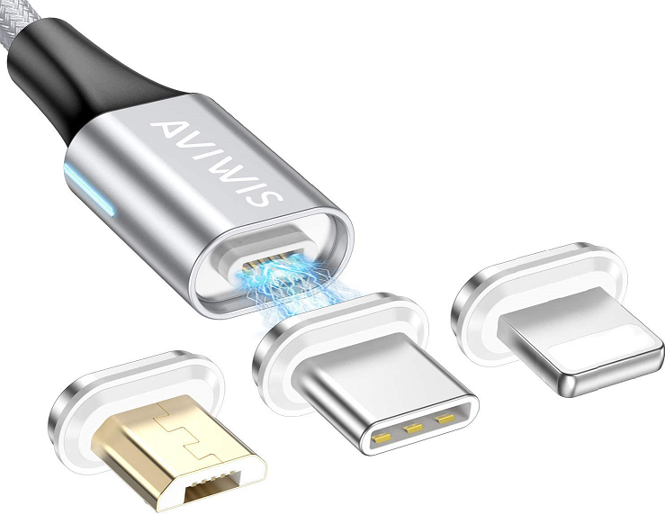 Un câble de charge compatible Android, Samsung, Huawei, Xiaomi, iPhone et Kindle