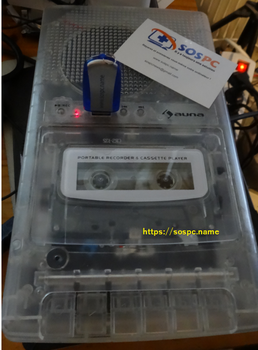 Un magnétophone à cassettes magnétiques & enregistreur numérique ! - SOSPC
