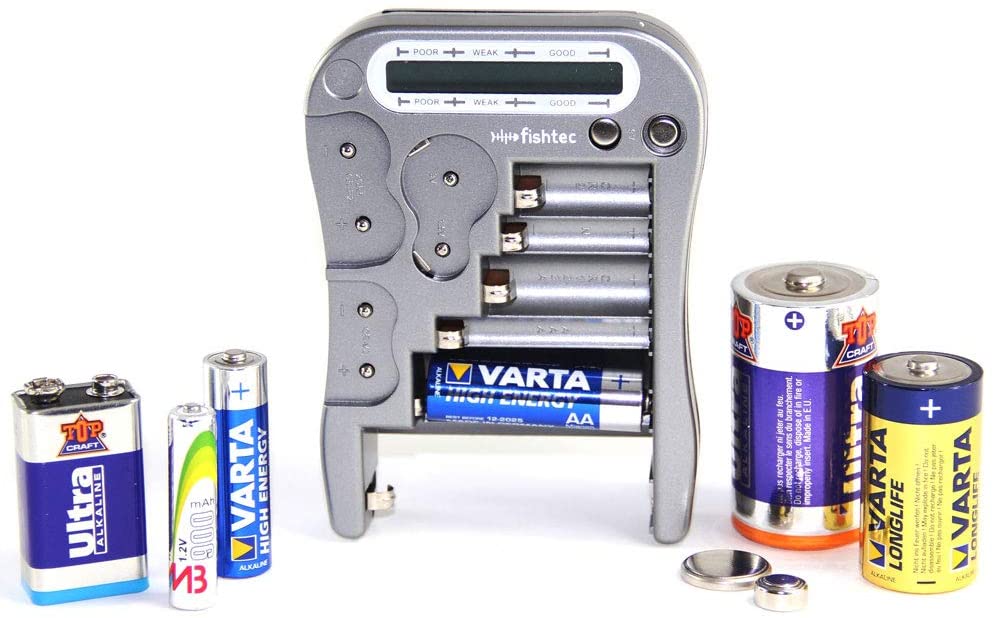 Testeur De Piles Universel | Vérifiez L'État Des Piles AA AAA C D 9V Et Bouton 1.5V | Indicateur Aiguille Portable