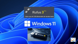 Windows 11 : Rufus crée une Clé USB bootable avec une image ISO contournant le TPM 2.0
