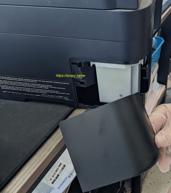 Comment remplacer le kit absorbeur d'encre 1497335 sur les imprimantes Epson