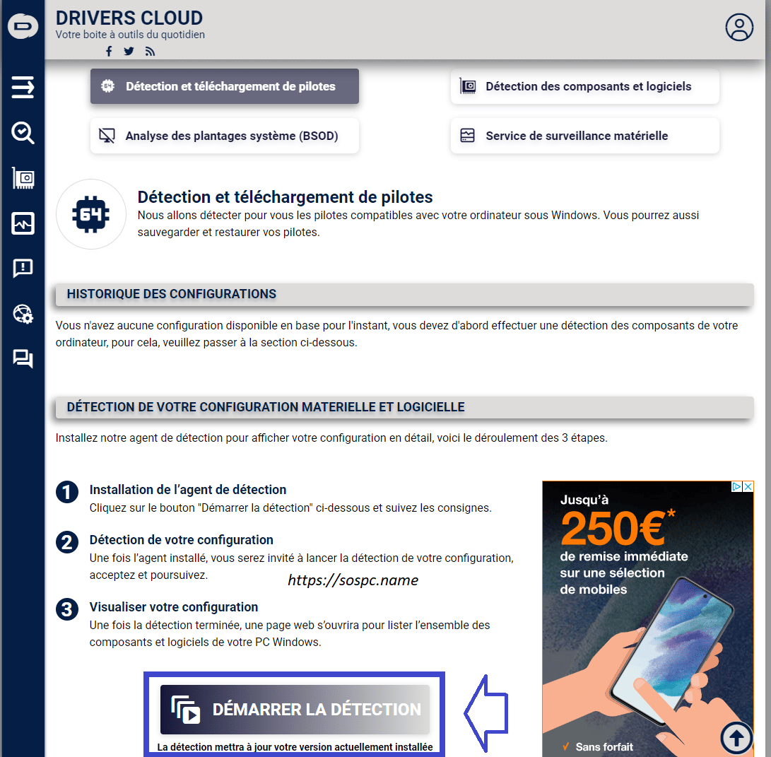 Drivers Cloud le spécialiste des pilotes a fait peau neuve ! - SOSPC