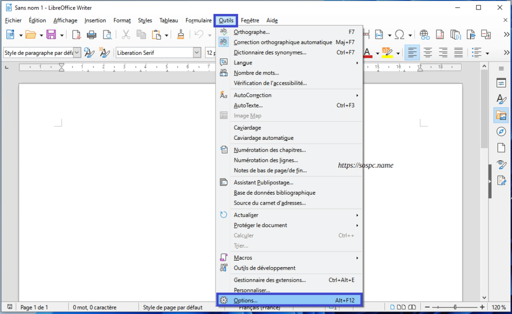 Publication de LibreOffice 7.4