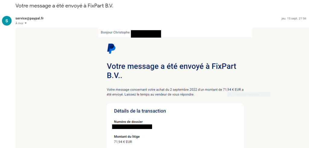 Fixpart.fr un site à éviter absolument !