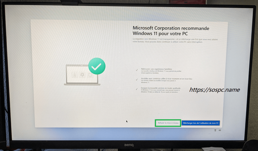 Windows 10 : refuser la mise à niveau vers Windows 11 ET conserver les maj de sécurité