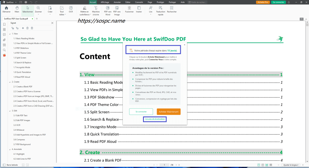 SwifDoo PDF, un logiciel qui réunit tous les outils PDF dont vous avez besoin