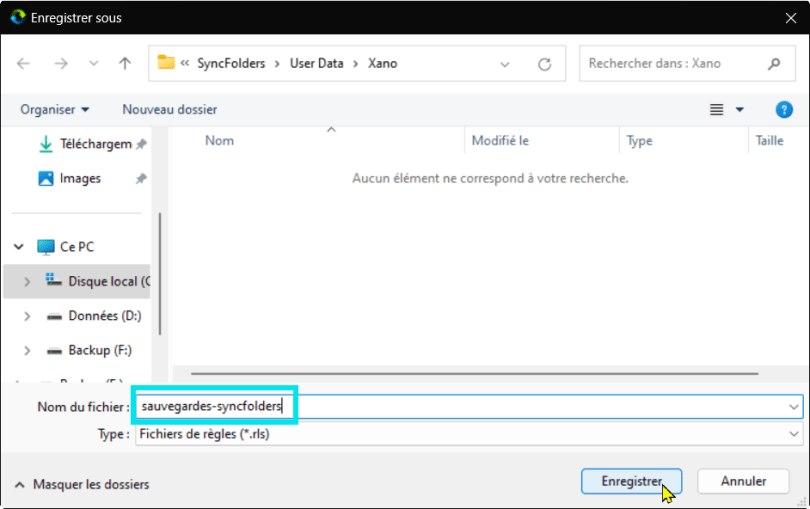 Sauvegarder ses fichiers personnels, par MAB - SOSPC