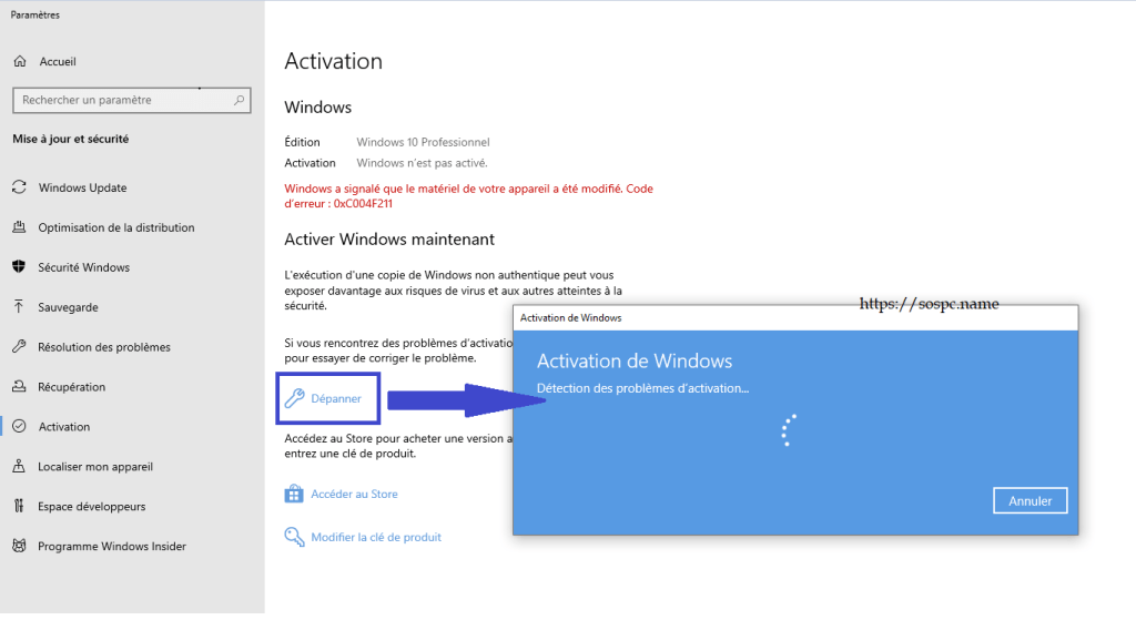 Réactiver Windows 10 & 11 après un changement de matériel